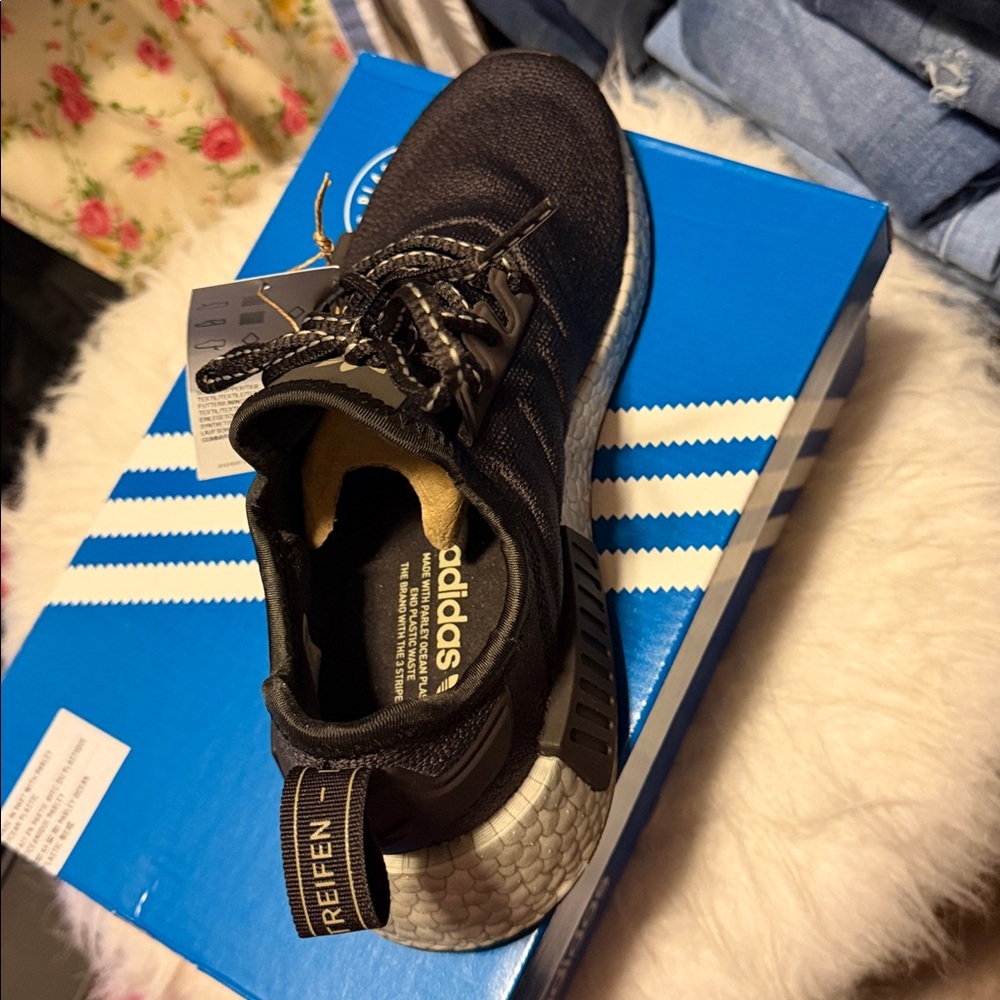 Adidas Black Running Shoes